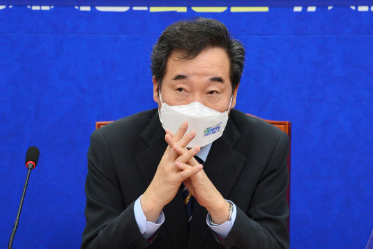 이낙연 민주당 공동상임선대위원장. 연합뉴스